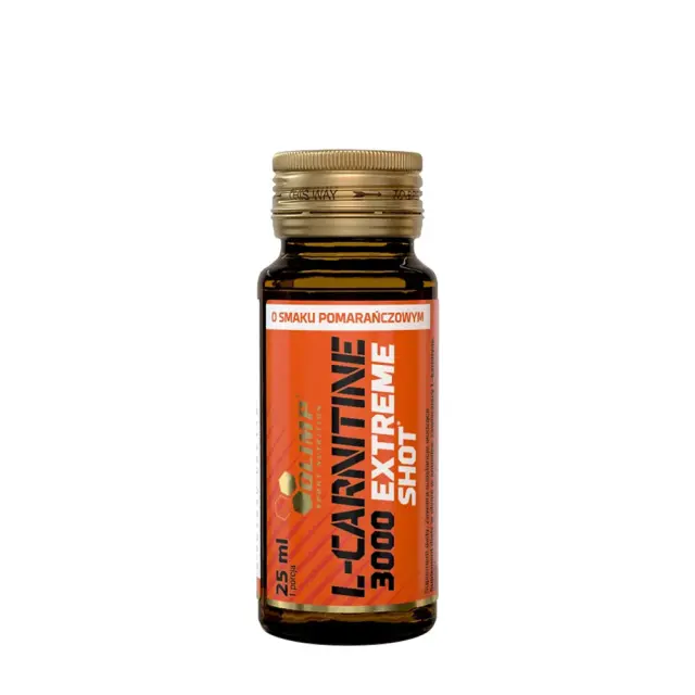 Olimp Sport L-Carnitine 3000 Extreme Shot Glass Orange, 25 ml