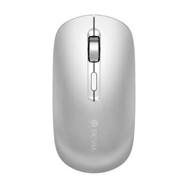 Ασύρματο Ποντίκι Devia EL245 2.4G Dual Mode Silent Lingo Ασημί N67026
