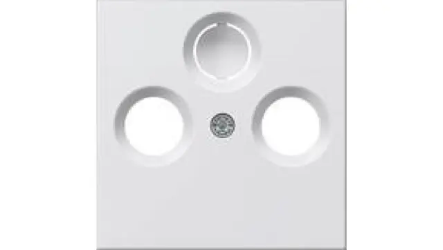 cov. coax.antenna sock. System 55 p.white