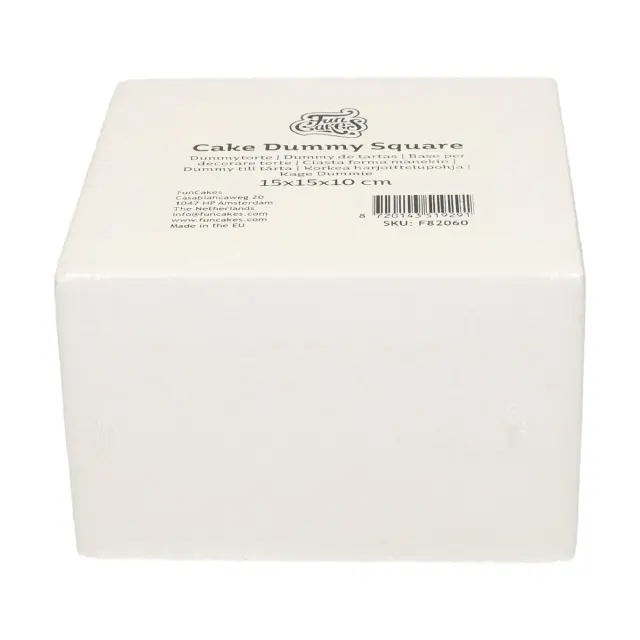 Funcakes Τετράγωνο Φελιζόλ - 15X15X10εκ. -