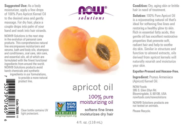 Now Foods Apricot Kernel Oil 2