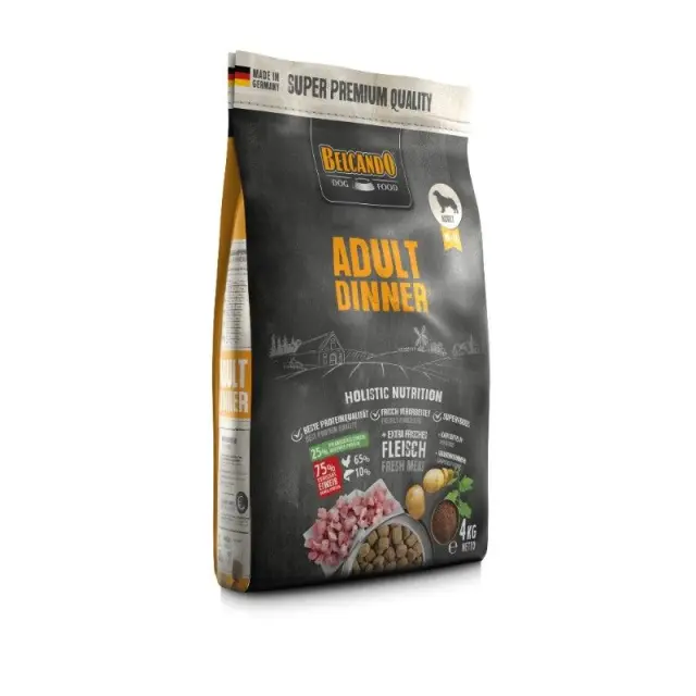 Belcando Adult Dinner Ξηρά Τροφή για Ενήλικους Σκύλους Μεσαίων & Μεγαλόσωμων Φυλών με Κοτόπουλο και Ψάρια 4kg