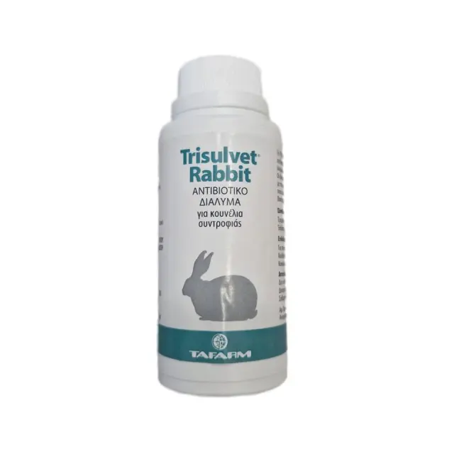 Tafarm Trisulvet Rabbit Αντιβιοτικό για Έντερική Λοίμωξη Κουνελιών 50ml