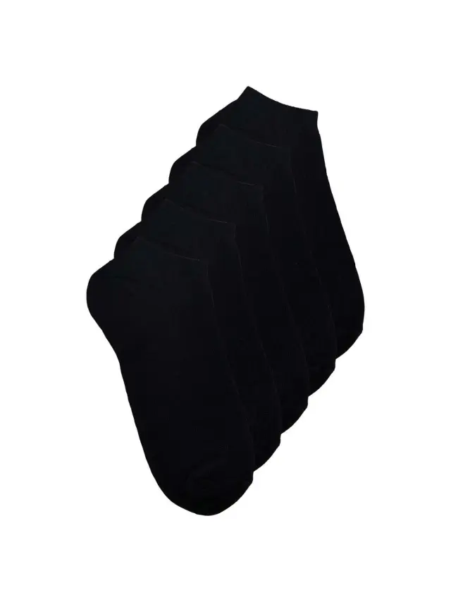 JACDONGO SOCKS 5 PACK NOOS Black