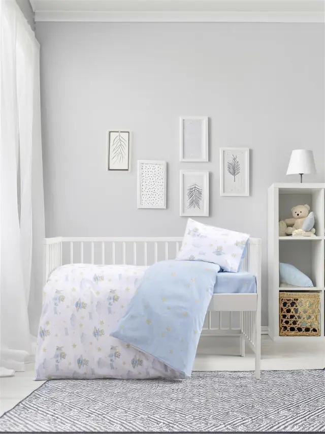 Σετ σεντόνια κούνιας Koccon Beary - Σετ κούνιας 120x160