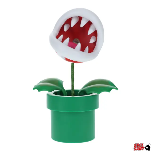 Paladone Διακοσμητικό Φωτιστικό Super Mario Bros Piranha Plant Πράσινο 21.3εκ.