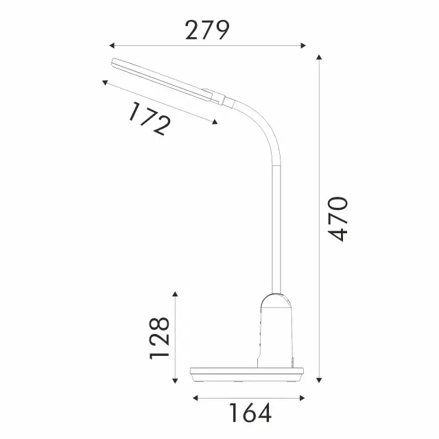ΦΩΤΙΣΤΙΚΟ ΓΡΑΦΕΙΟΥ ΛΕΥΚΟ ΠΛΑΣΤΙΚΟ LED SMD 10W 400LM CCT 3000K – 4000K – 6000K IP20 / BL1312WH 3