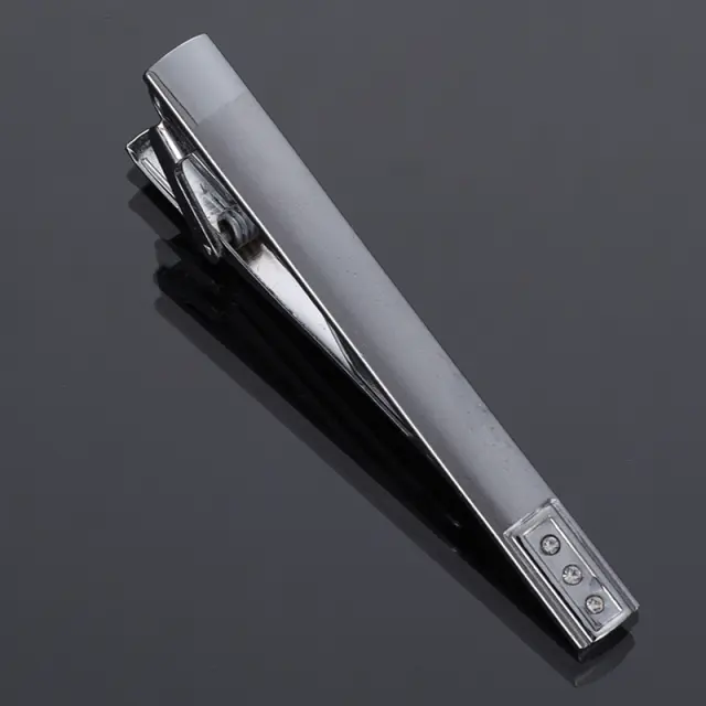 Ασημί Κλιπ Γραβάτας 6 cm – LGTC-T13/9 2