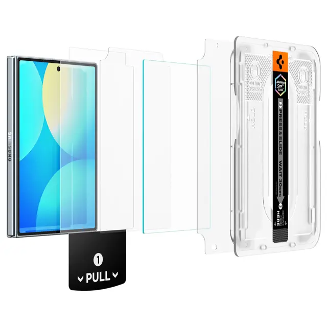 Spigen® Glas.tR EZ-FIT Pro Tempered Glass για Galaxy Z Fold 8- Clear 3