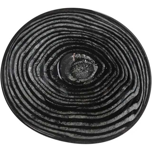 Μπολ Μαύρο Γυαλί 20x18x13.5cm 3