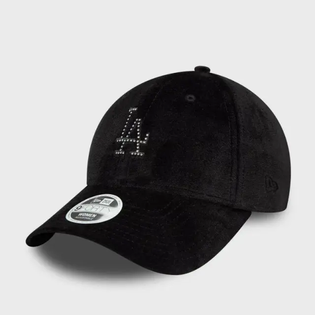 Βελούδινο Καπέλο New Era LA Dodgers Diamante 9FORTY 60595351-BLK Μαύρο - ONESIZE