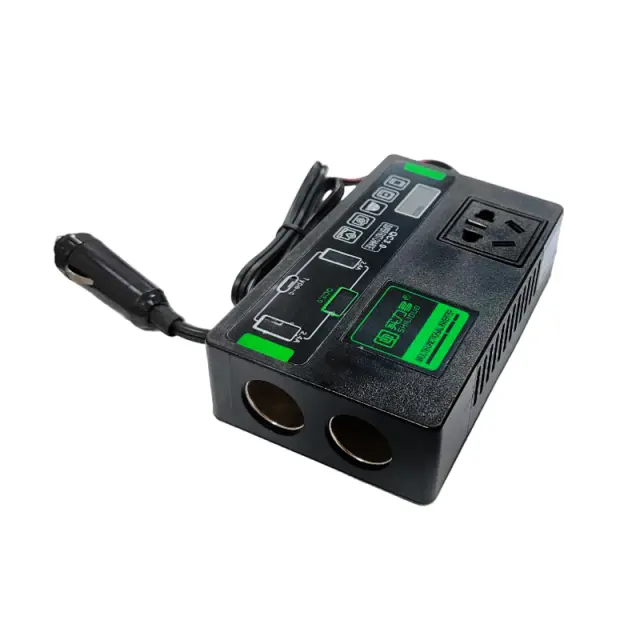 Shiliduo Inverter Αυτοκινήτου 220V 12V SLD-1127 – Vehicle Multi-function Power Inverter 074125 3