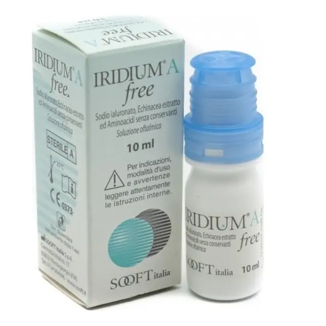Sooft Italia Iridium A Free Οφθαλμικές Σταγόνες 10ml
