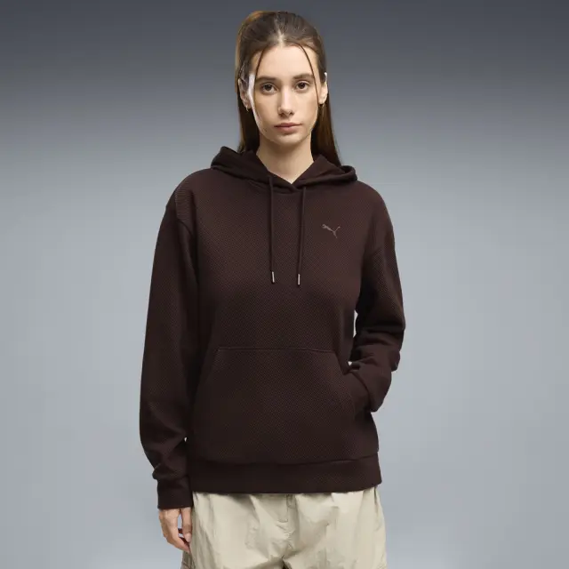 Puma Ess Elevated Hoodie Chocolate 694019-33 - L