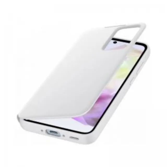 Θήκη Flip S-View Samsung EF-ZA356CVEG για Galaxy A35 5G Λευκό N64491 3