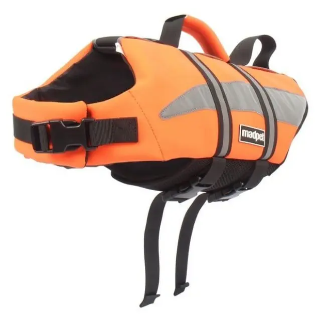 Madpet Σωσίβιο Σκύλου Πορτοκαλί Medium 30cm 7-10kg