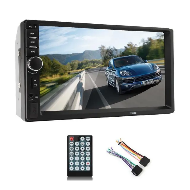Ηχοσύστημα Αυτοκινήτου 2 DIN Bluetooth, USB, AUX, FM με Οθόνη Αφής 7″ 12V 4x60W 7018B