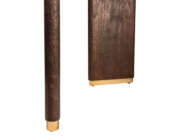 Τραπεζαρία Liber PTMD Luxury Living από Ξύλο Mango, με διαστάσεις 280x110x77cm - Brown - Δεν περιλαμβάνονται οι καρέκλες 3