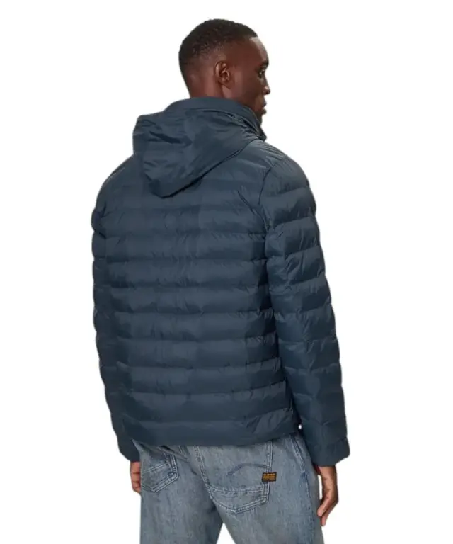 Calvin Klein - Ανδρικό Χειμωνιάτικο Μπουφάν Ls Nyln Md Wt Hdd F LV04RC511G-PPK Μπλε 3