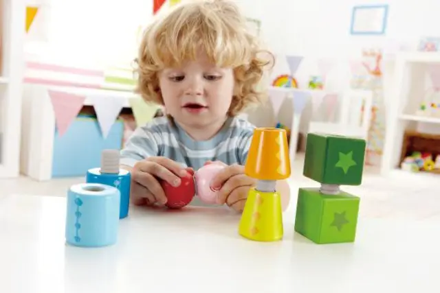 Hape Early Explorer Ξύλινα Σχήματα Twist & Turnables 2