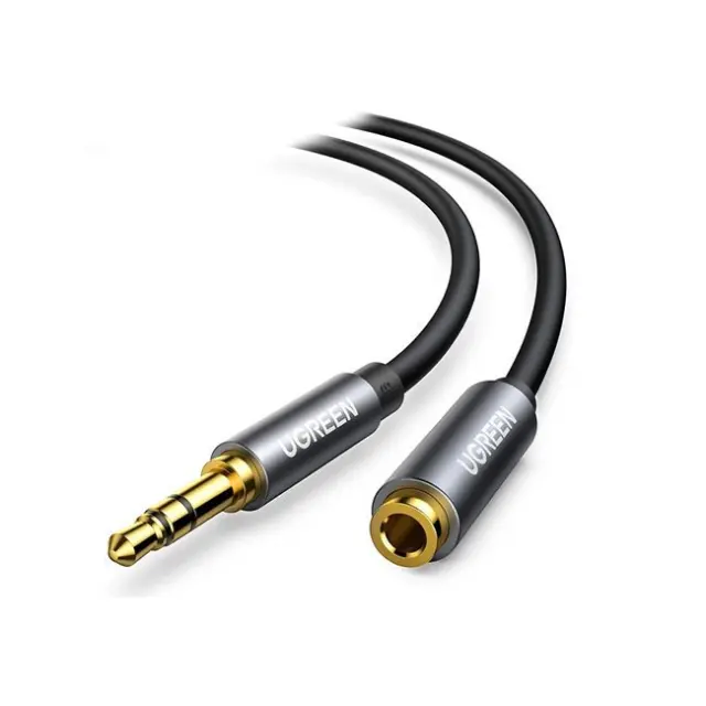 Ugreen Audio cable AV118 10592 3.5mm Mini Jack 1m Silver