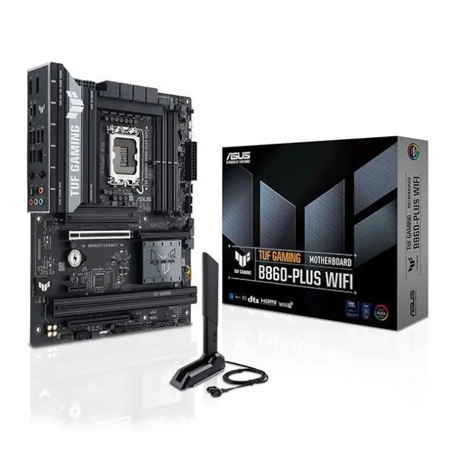 Asus TUF Gaming B860M-PLUS WIFI Motherboard Micro ATX με Intel 1851 Socket 90MB1JV0-M0EAY0