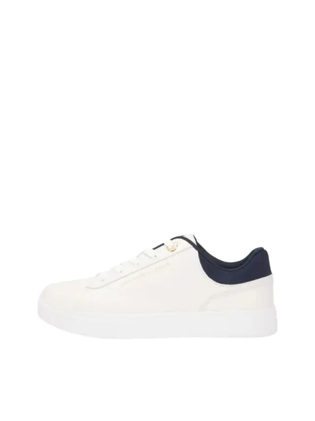 Tommy Hilfiger - Γυναικεία Sneakers Casual Cupsole Sneaker FW0FW09020-02Y Λευκό 2