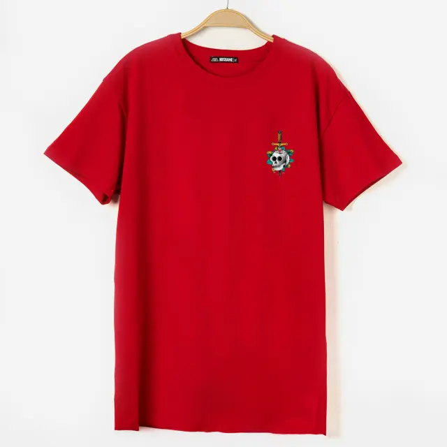 T-shirt Noshame® Signature Κόκκινο με Τύπωμα - 122326 - XXL 2