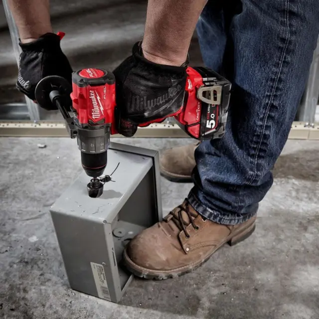 Milwaukee 4933464526 - Δραπανοκατσάβιδο Μπαταρίας Κρουστικό 18V Li-ion, M18 ONEPD2-0X (Χωρίς Μπαταρία + Φορτιστή) + Κλιπ Ζώνης + Βαλίτσα 2