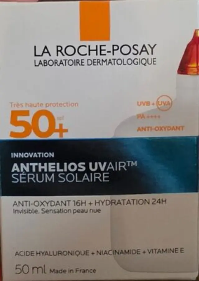 La Roche-Posay | Anthelios UVAIR SPF 50+ Aντηλιακό Προσώπου Με Αέρινη Υφή Για 16ωρη Αντιοξειδωτική Προστασία | 50ml