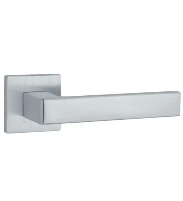ΠΟΜΟΛΟ ΠΟΡΤΑΣ ΜΕ ΡΟΖΕΤΑ FINETTO ΑRT.842012 INOX ΜΑΤ Δεξί Εξώπορτας