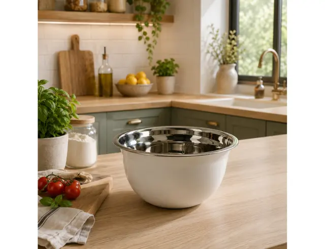 Μπολ σερβιρίσματος Excellent Houseware Από Ανοξείδωτο Ατσάλι - 750ml A12441200