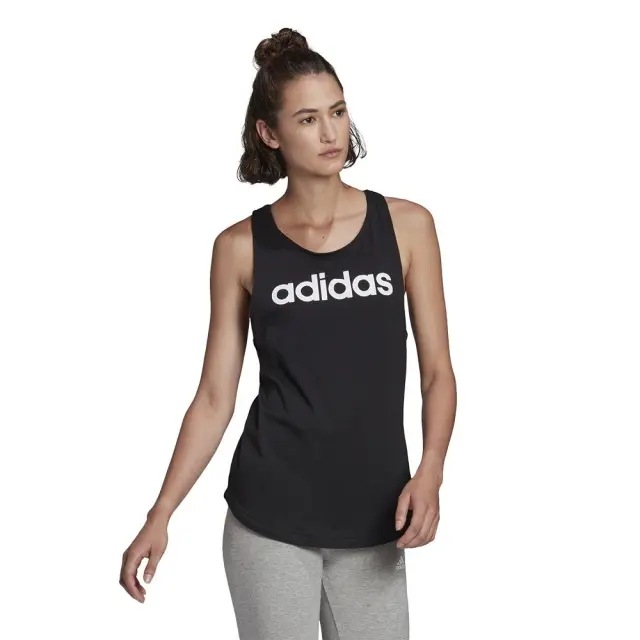 adidas Loungewear Essentials Loose Tank Top (GL0566-Black) - Μαύρο - XS