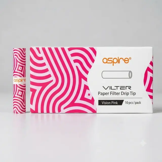 Aspire Vilter Filter (New Colors) Vision Pink (10τμχ)
