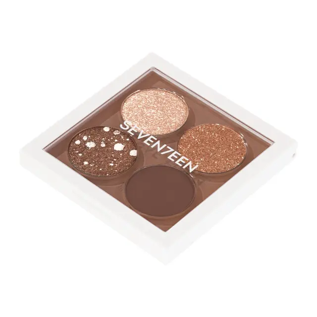 Seventeen Παλέτα Σκιών Ματιών Vibrant Eye Quad Palette 5.7g - Nudes Love