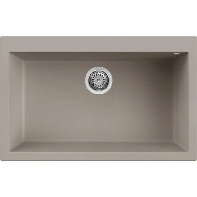 Νεροχύτης κουζίνας QUADRA 130 Tortora 43 ELLECI 79x50cm