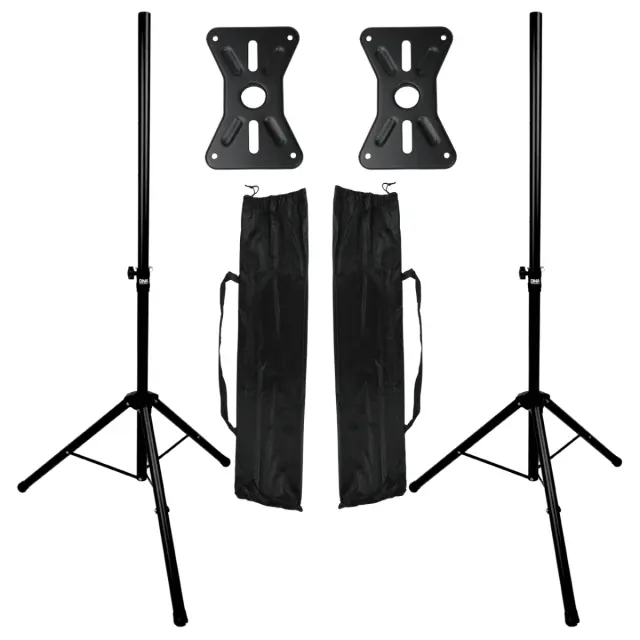 DNA BOX2 SET BAG speaker stand tripod iron black loudspeaker base safety pin bag set 2 pcs