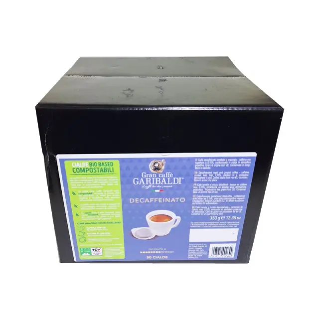 Ταμπλέτες Garibaldi Gusto Decaffeinato Ese pods - 50 τεμ.