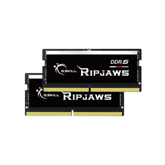 G.Skill SO-DIMM 32 GB DDR5-4800 (2x 16 GB) Dual-Kit (black, F5-4800S3434A16GX2-RS, Ripjaws, INTEL XMP)