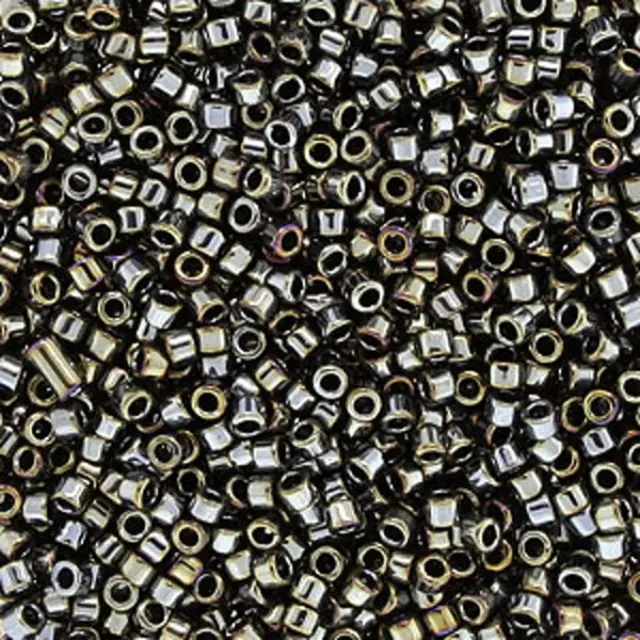 Χάντρα Miyuki Delica 11/0 - DB0026 - Metallic Dark Steel ~7gr
