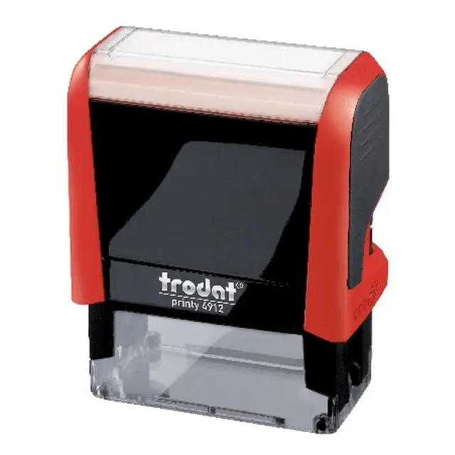 Μηχανισμός Αυτόματης Σφραγίδας Trodat 4912 47x18mm Κόκκινο 3