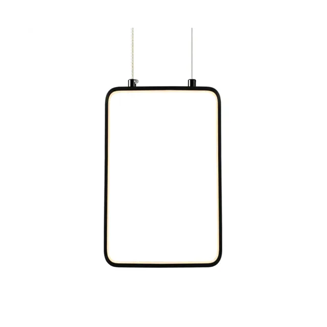 AcaLight Offer NETTO ΦΩΤΙΣΤΙΚΟ ΚΡΕΜΑΣΤΟ ΜΑΥΡΟ ΜΑΤ ΜΕΤΑΛΛΙΚΟ LED 11W 3000K 1044Lm IP20 110Χ1360mm