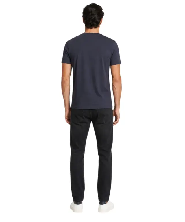 Cavalli Class - Ανδρική Μπλούζα T-Shirt Κοντομάνικη Regular Fit QXO03DJD003-04926 Μπλε 3