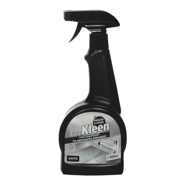 DAVOS INOX KLEEN - ΚΑΘΑΡΙΣΤΙΚΟ ΑΝΟΞΕΙΔΩΤΩΝ ΕΠΙΦΑΝΕΙΩΝ 500ML
