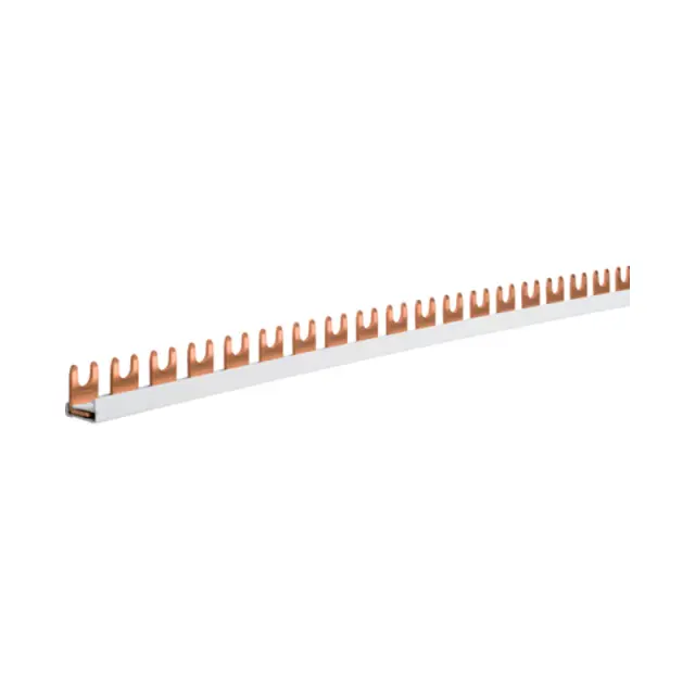 Insulated busbar 1P fork 10mm² 57M