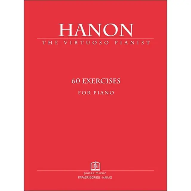 Panas - Hanon C. L. Ο Βιρτουόζος Πιανίστας 60 Ασκήσεις