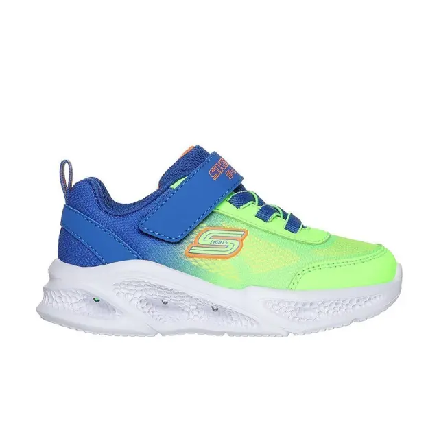 Skechers Krendox Meteor Lights (TD) (401495N-BLLM) - Μπλέ-Lime