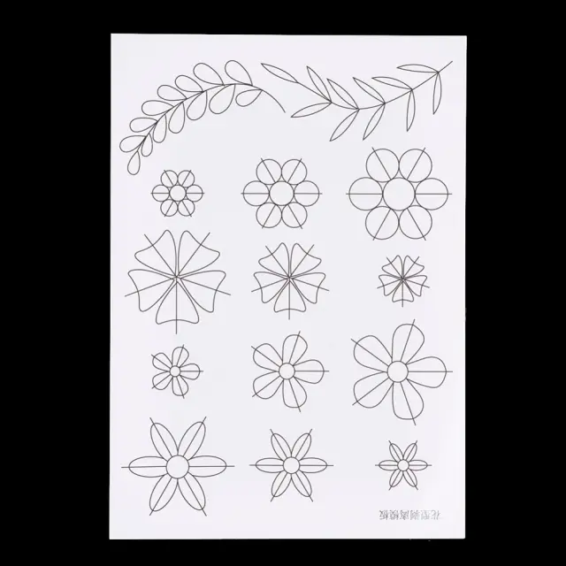 Κάρτα/Οδηγός Σχεδίων Quilling - 20.5x14.5cm 0.5mm - 2τεμ