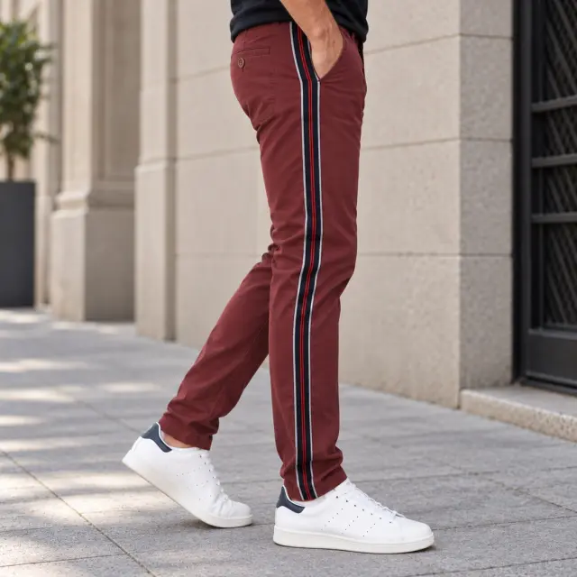 Chinos Noshame® Μπορντό - 402627 - 31 3