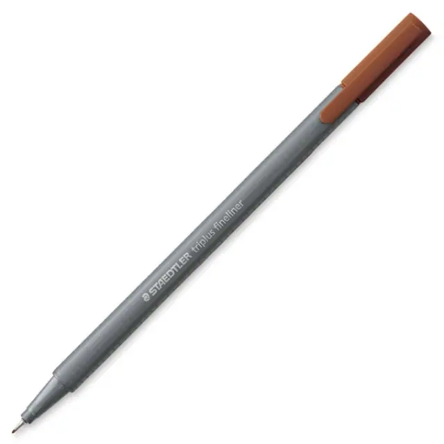 Μαρκαδόροι Staedtler Triplus Fineliner - 76 Brown